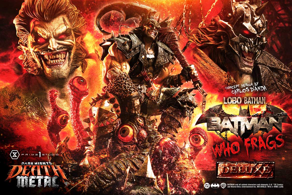 Museum Masterline Dark Nights: Death Metal (Comics) Lobo Batman: Batman Who Frags (Concept design by Carlos D'Anda)&nbsp; DX Bonus Version