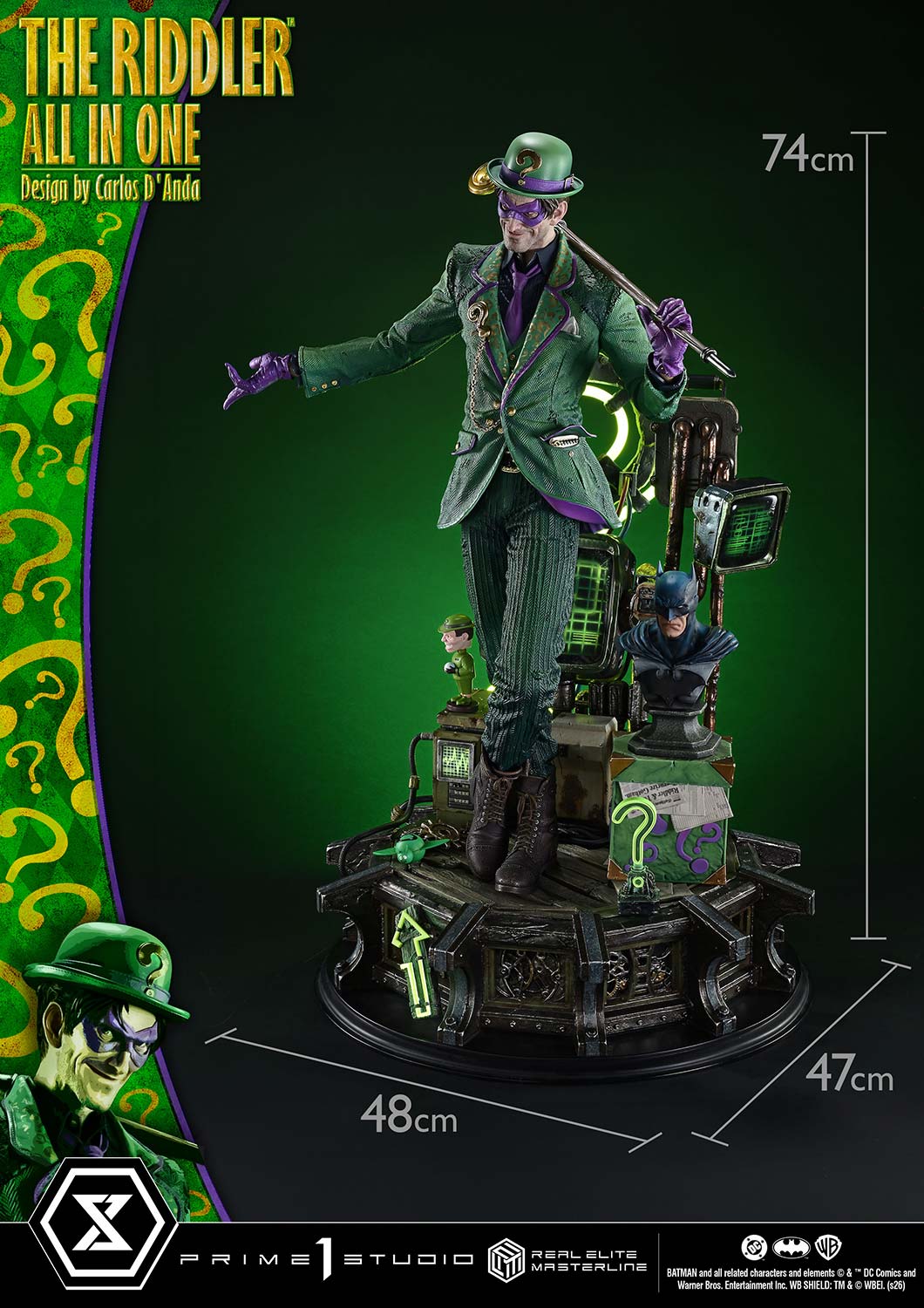 Real Elite Masterline Batman (Comics) The Riddler All In One
