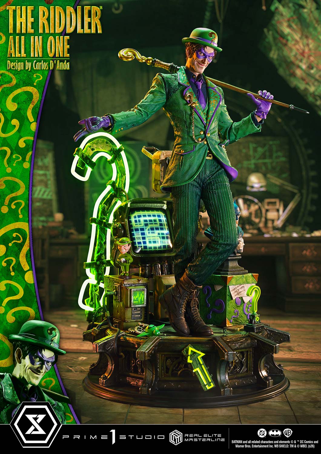 Real Elite Masterline Batman (Comics) The Riddler All In One