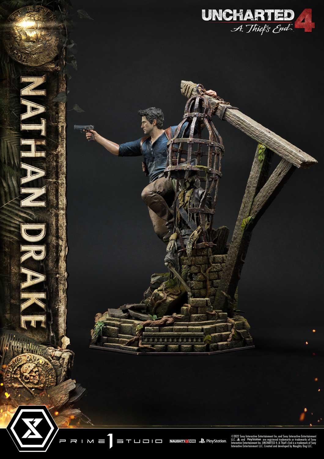 Uncharted 4: A Thief's End - Nathan Drake Statue by Prime 1 Studio