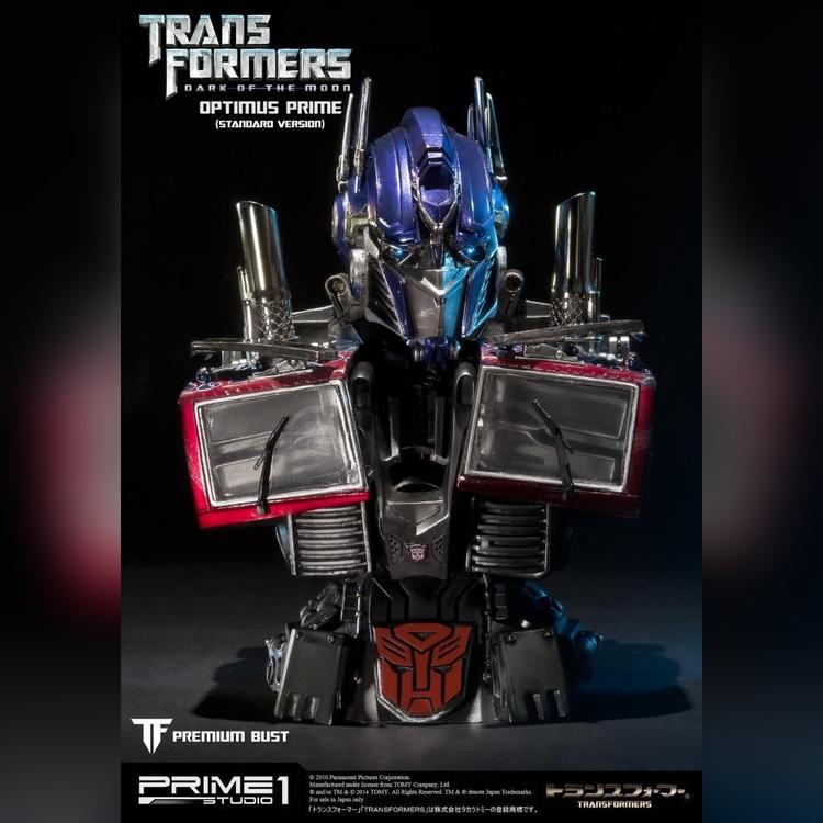 Estátua Perfeita Optimus Prime em Transformers: O Lado Oculto da Lua (Prime  1 Studio)