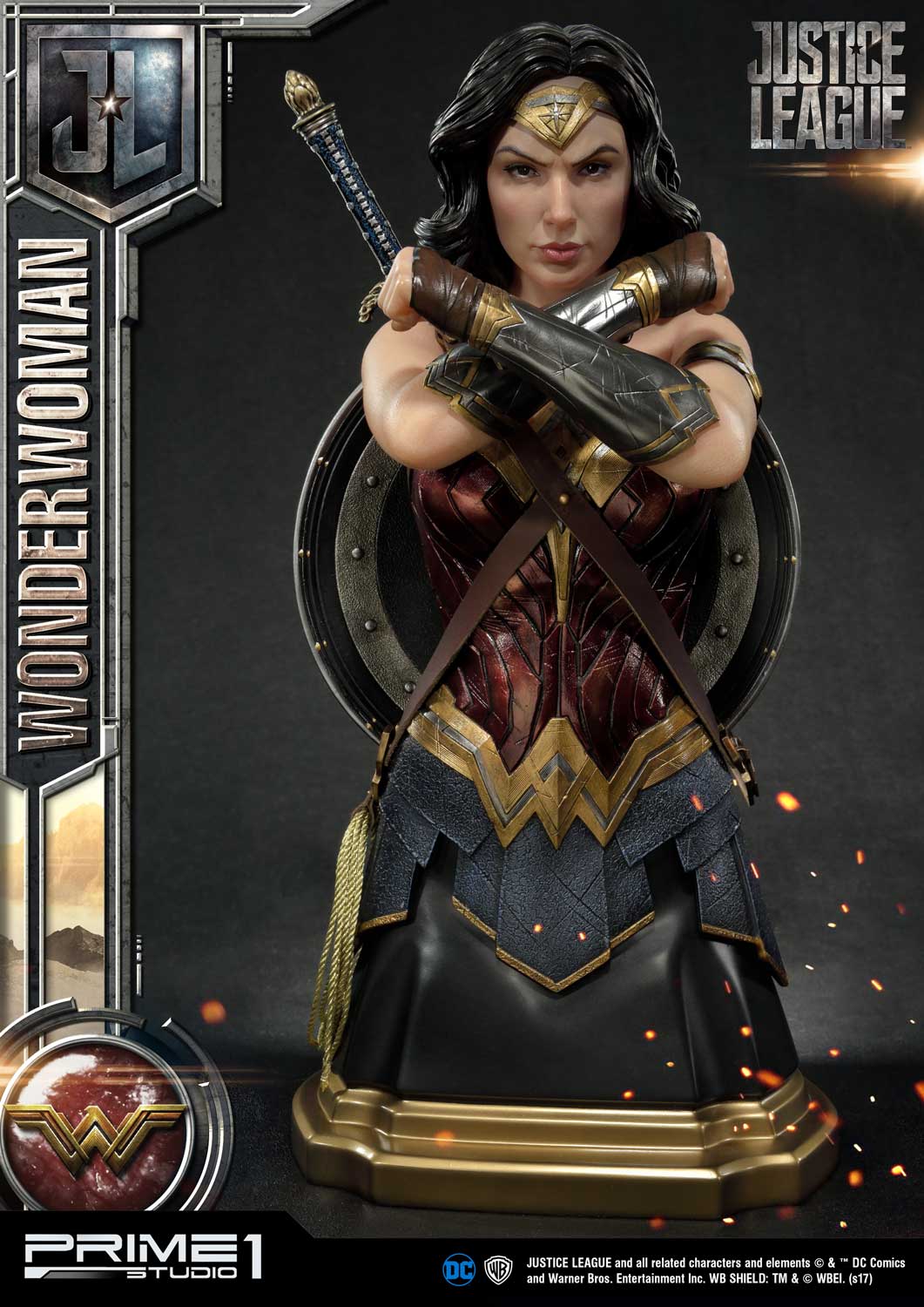 Premium Bust Justice League Wonder Woman | | Prime 1 Studio