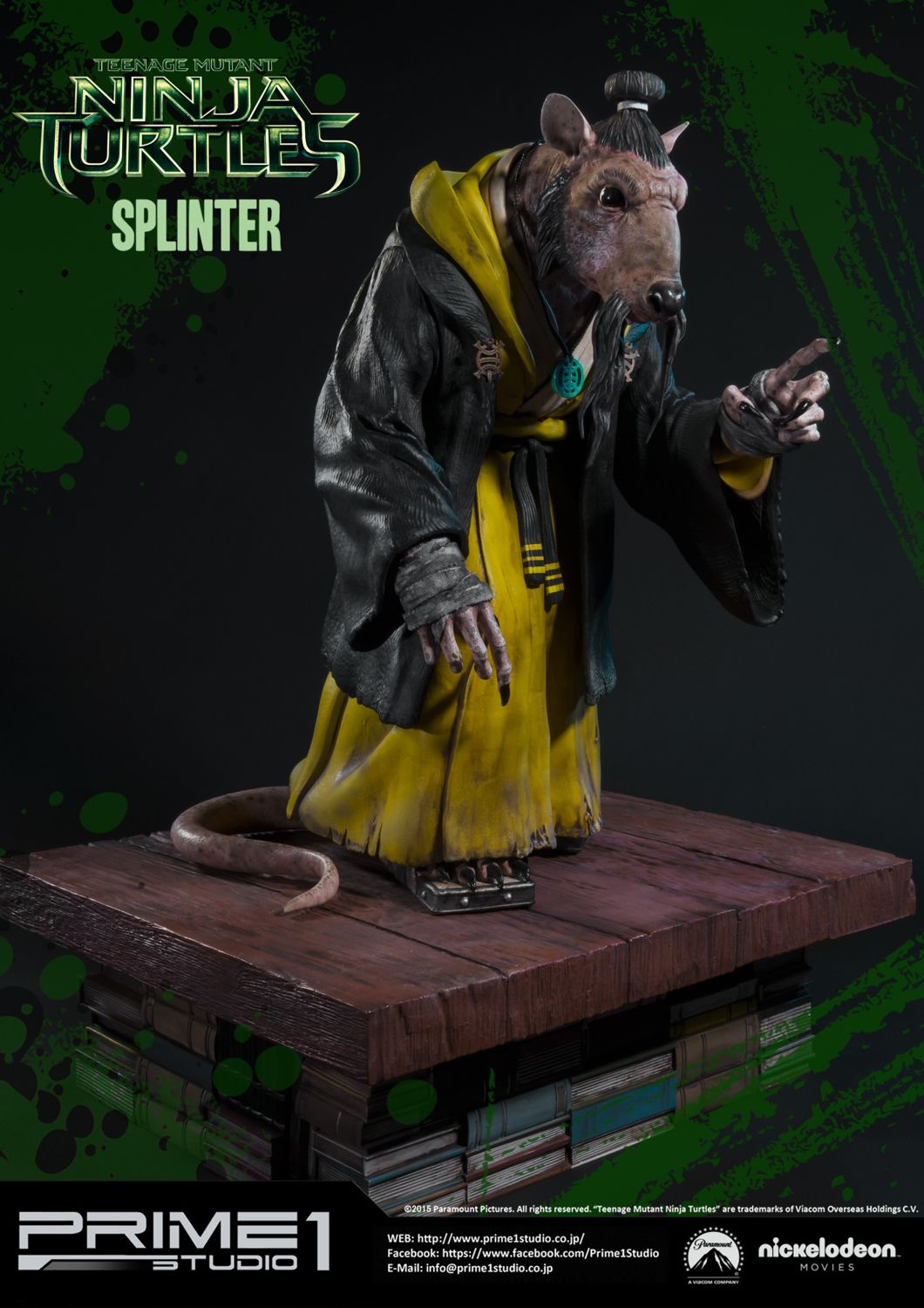 teenage mutant ninja turtles splinter