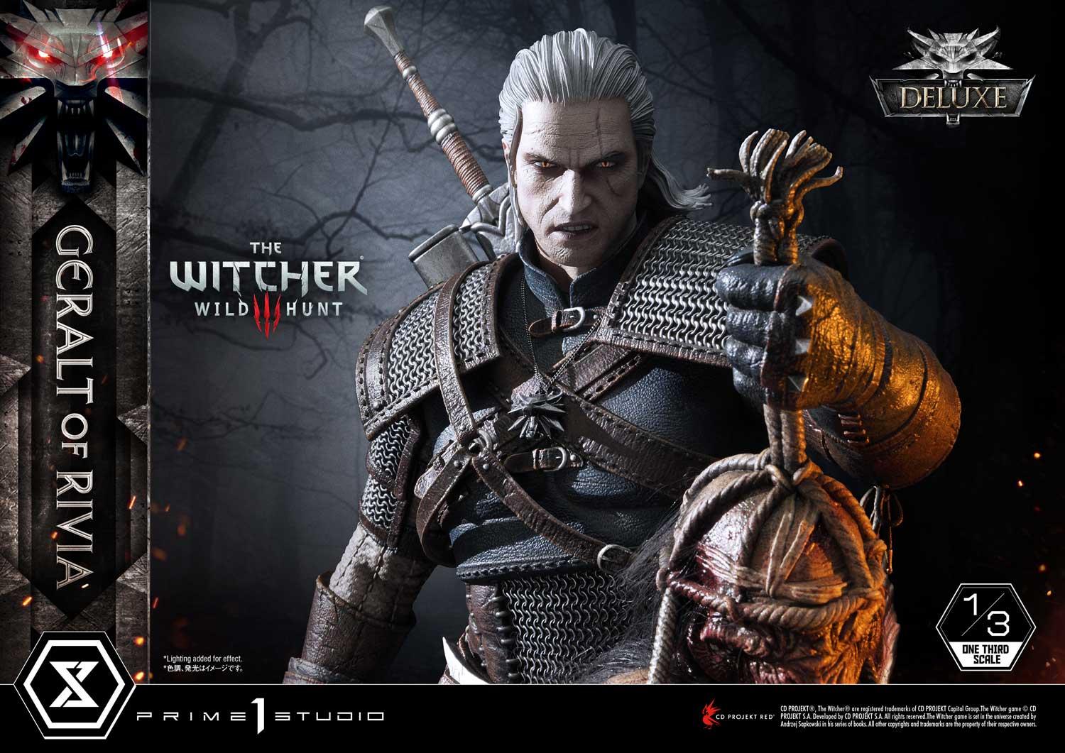 Museum Masterline The Witcher 3: Wild Hunt Geralt of Rivia Deluxe Version