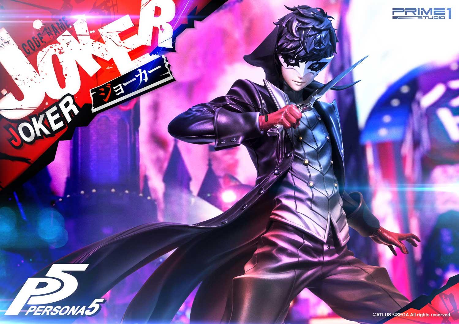 Premium Masterline Persona5 Protagonist 'Joker' Deluxe Version