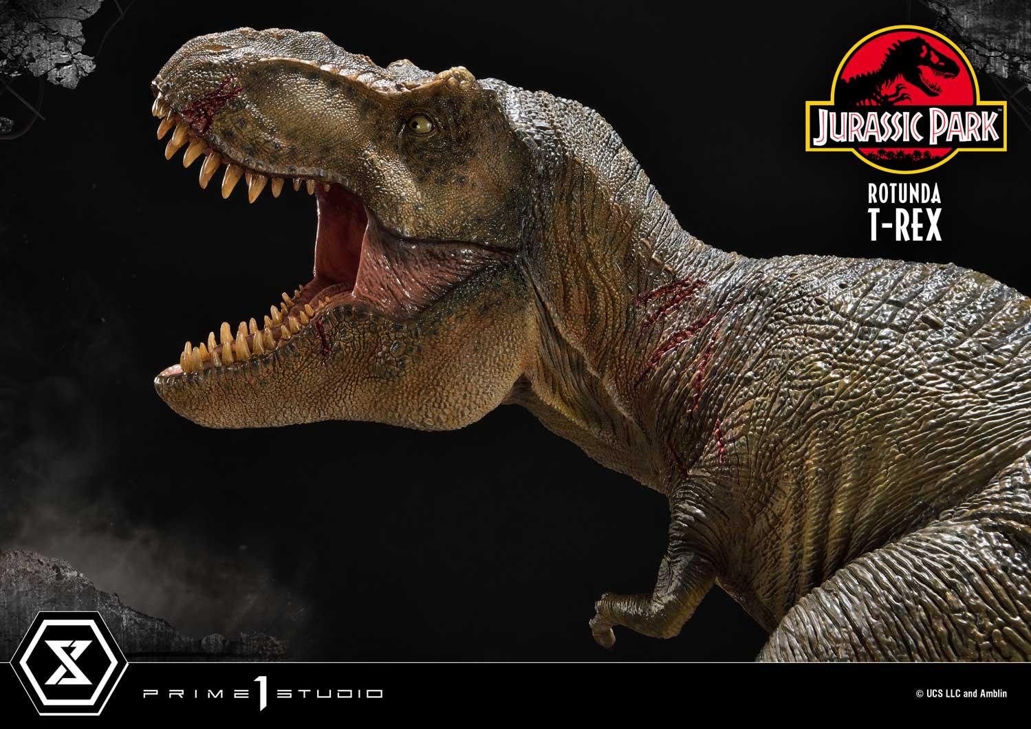 JURASSIC PARK - Rotunda T-Rex - Statuette 1/6 37cm : :  Figurine Prime 1 Studio Jurassic Park