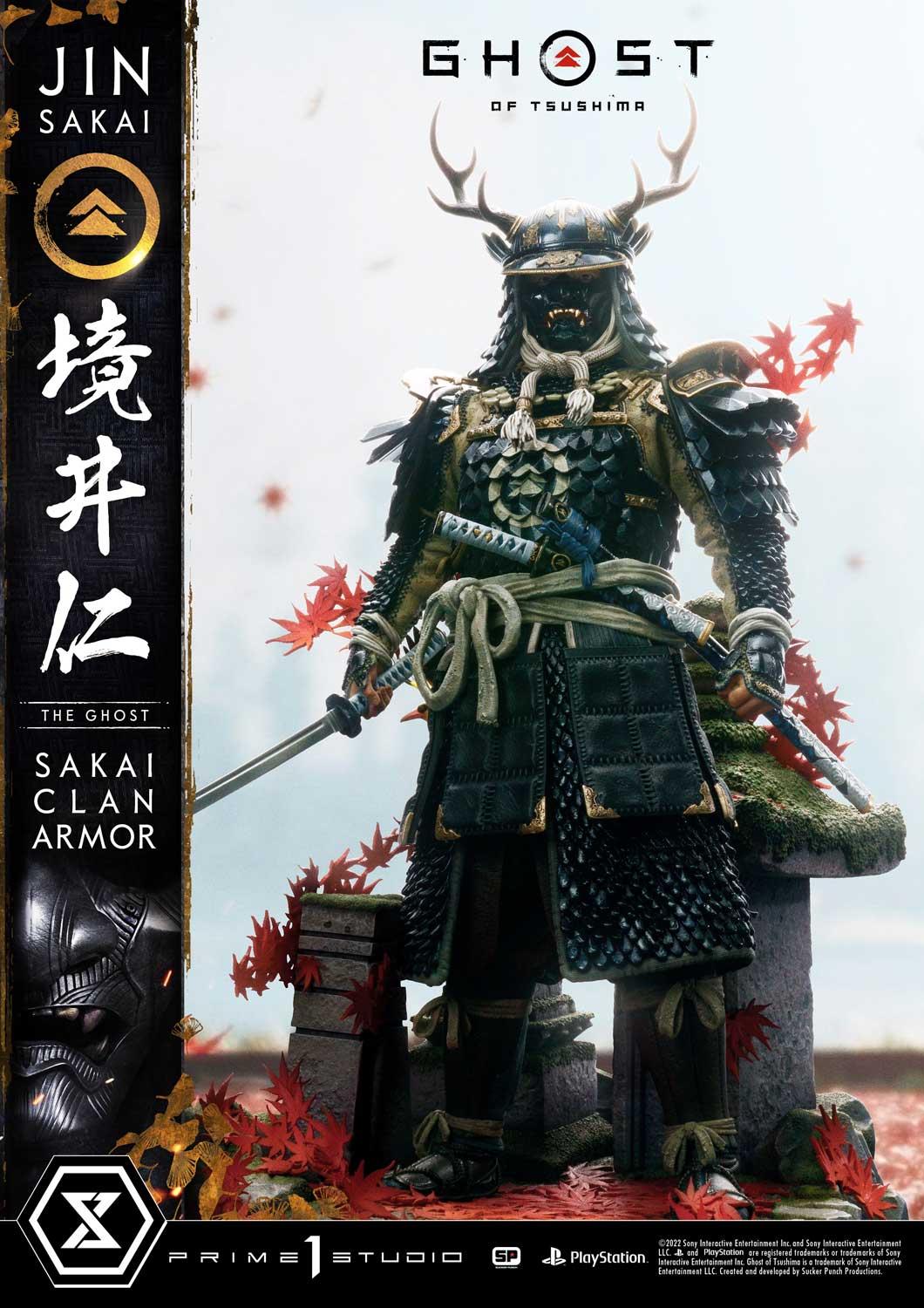 新品未開封 GHOST OF TSUSHIMA JIN SAKAI Ultimate Premium Masterline Ghost of Tsushima Jin Sakai, The Ghost