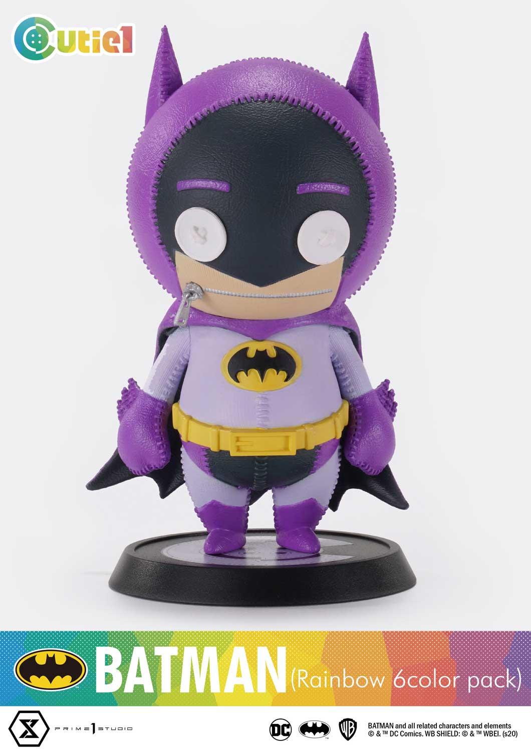 Dc Comics Rainbow Batman Funko Cutie1 DC Batman Rainbow Six Colors