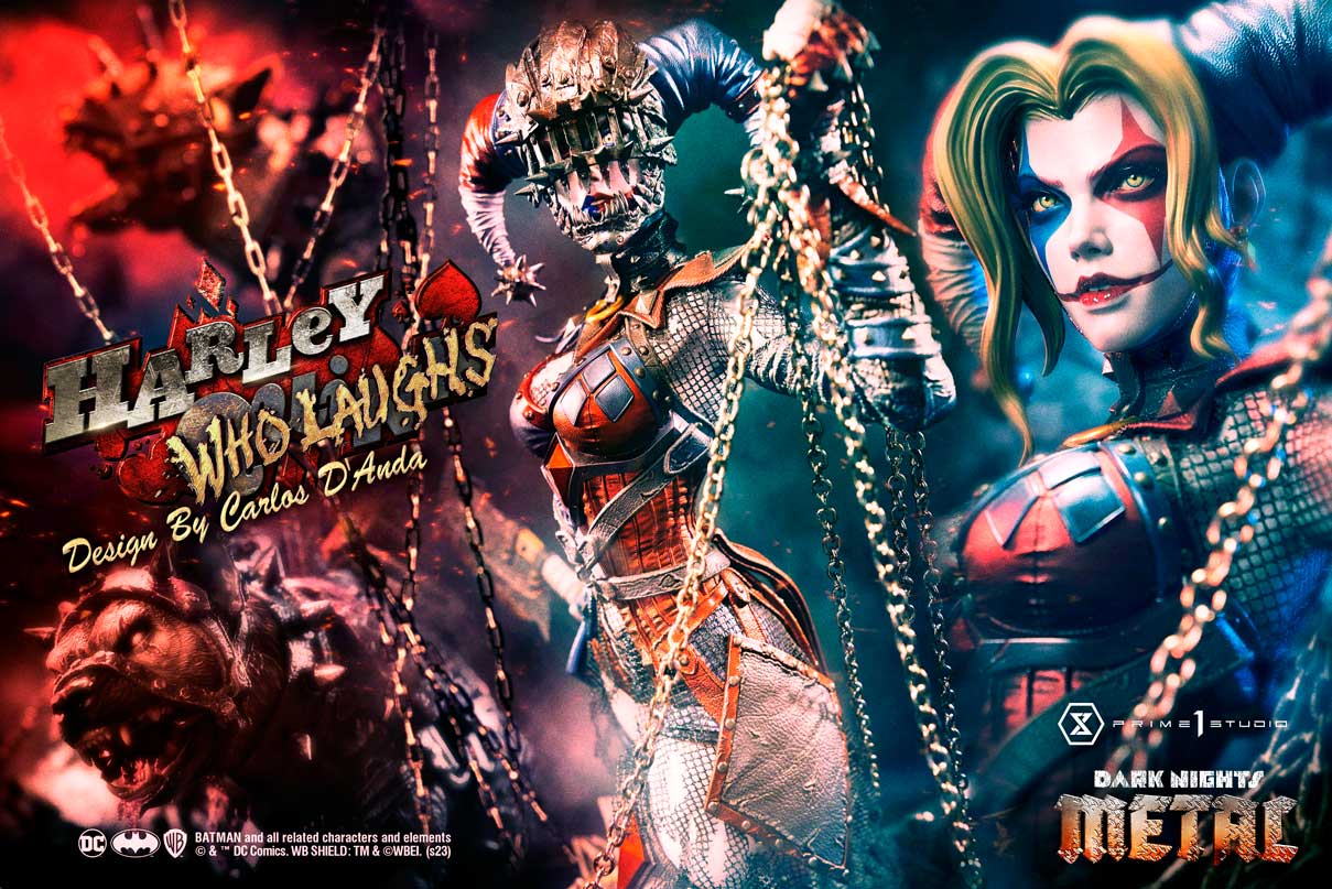Museum Masterline Dark Nights: Metal (Comics) Harley Quinn Who Laughs | |  Prime 1 Studio