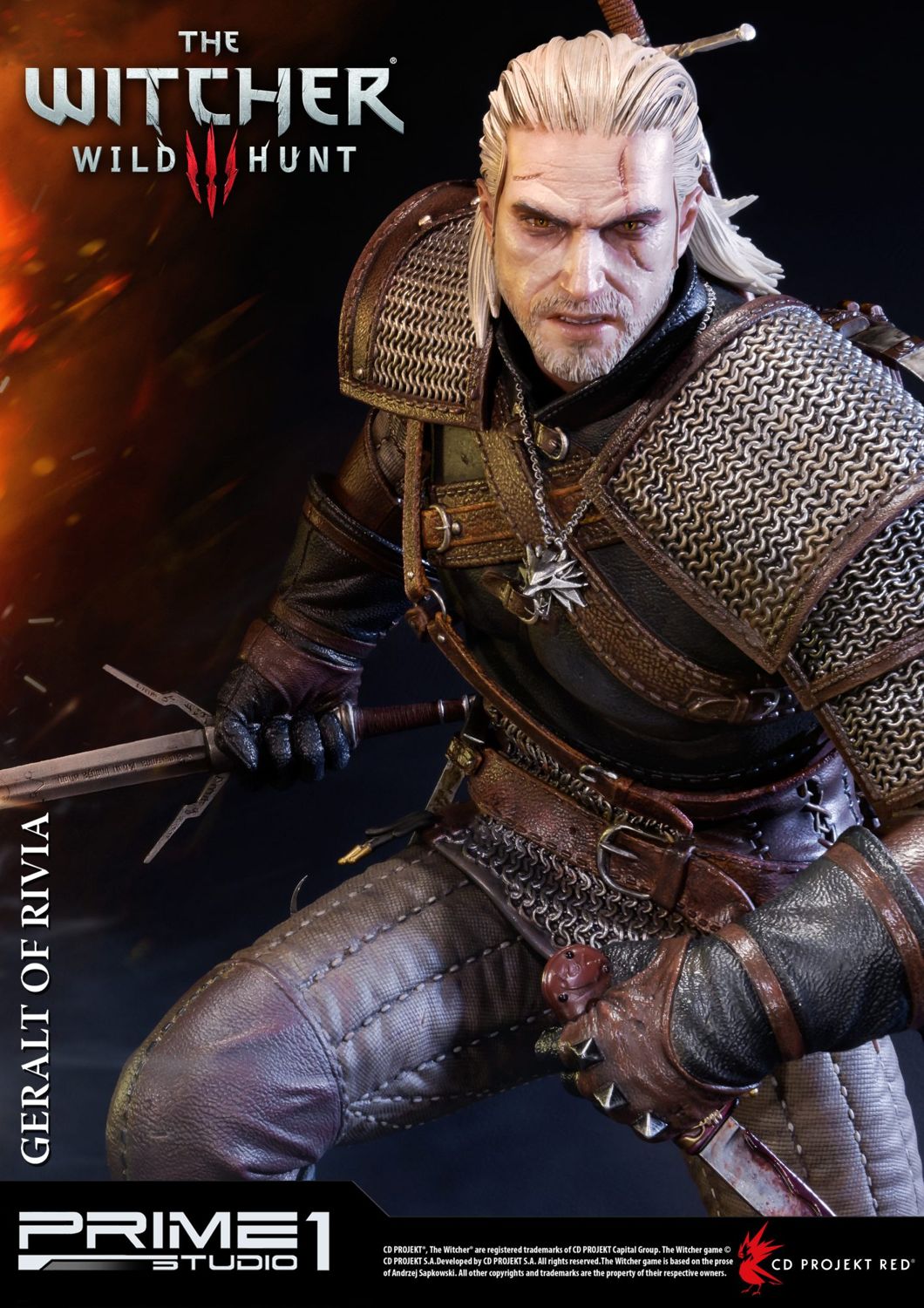 Museum Masterline The Witcher 3: Wild Hunt Geralt of Rivia Deluxe Version