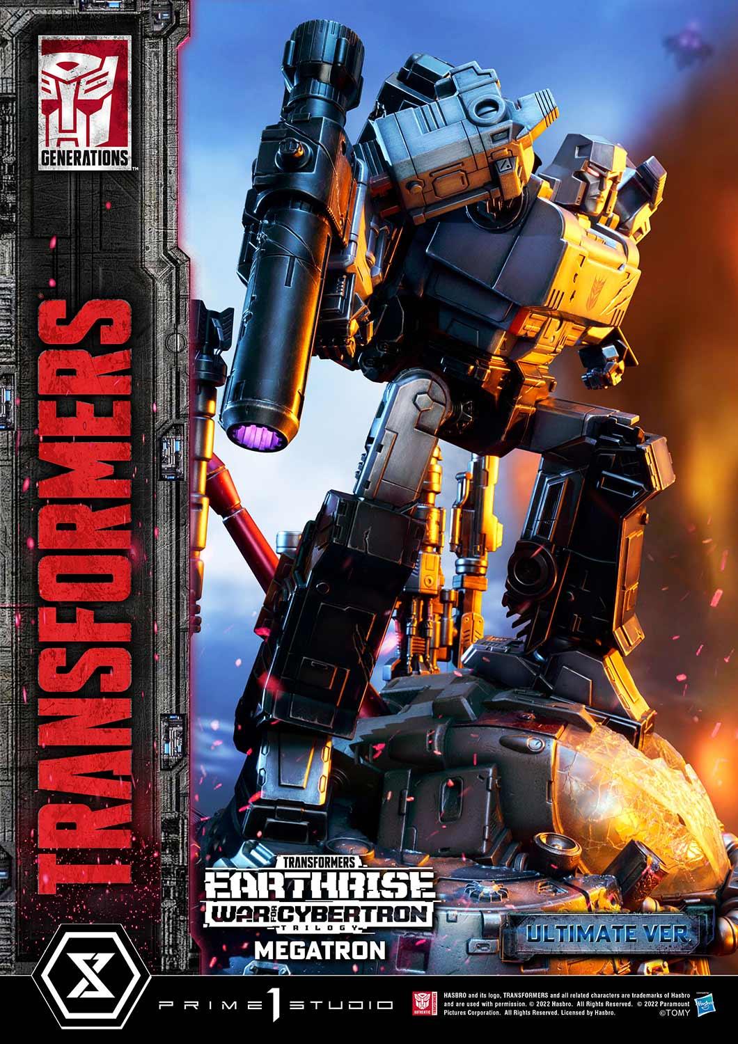 Premium Masterline Transformers War For Cybertron Megatron Ultimate