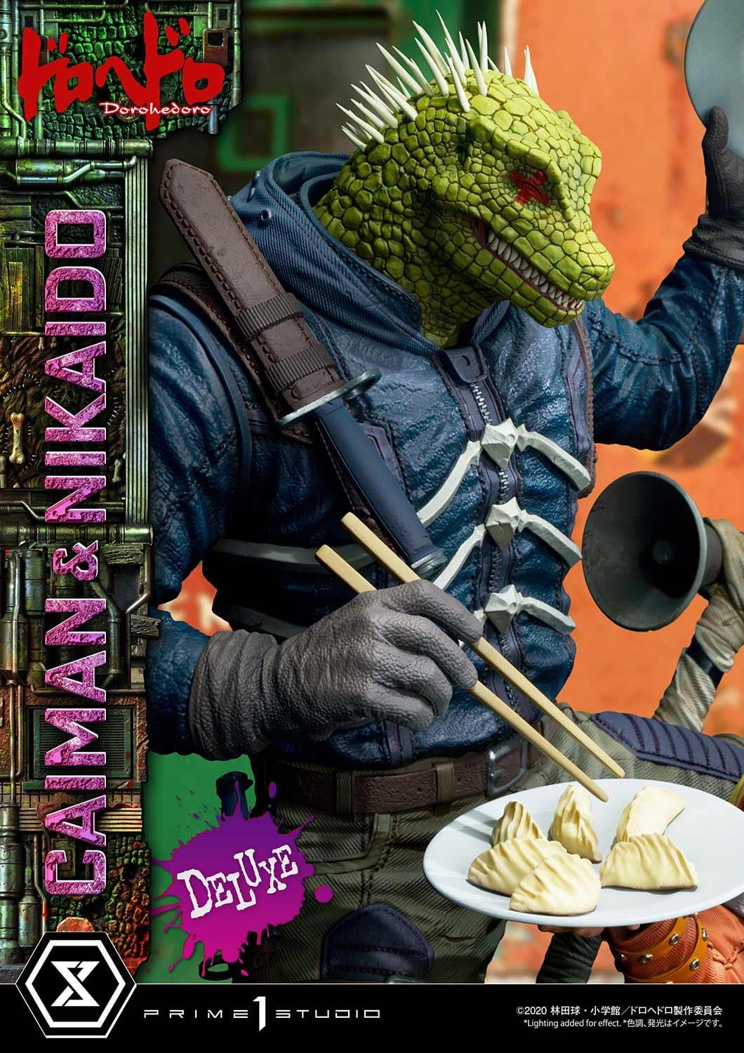 Figurine Caiman Dorohedoro – Neoplayerone – Taille Moyenne – Sofubi Neuf Scellé