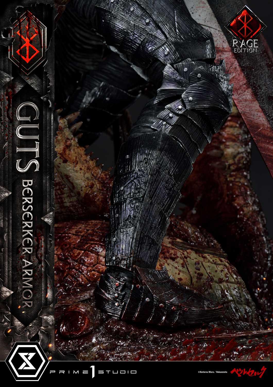 BERSERK - FIGURINE DE GUTS BERSERKER ARMOR (RAGE EDITION) - VERSION DELUXE  - PRIME 1 STUDIO