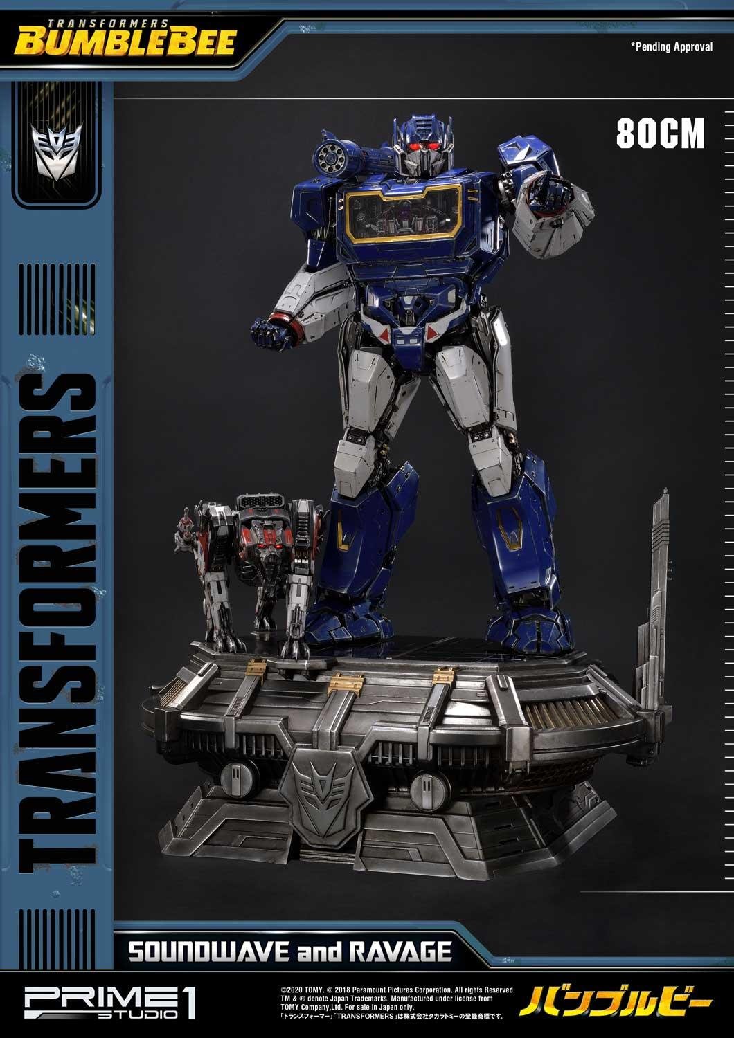 Transformers Soundwave and Ravage フィギュア Amazon.com: Transformers Soundwave Ravage Figure Model Kit