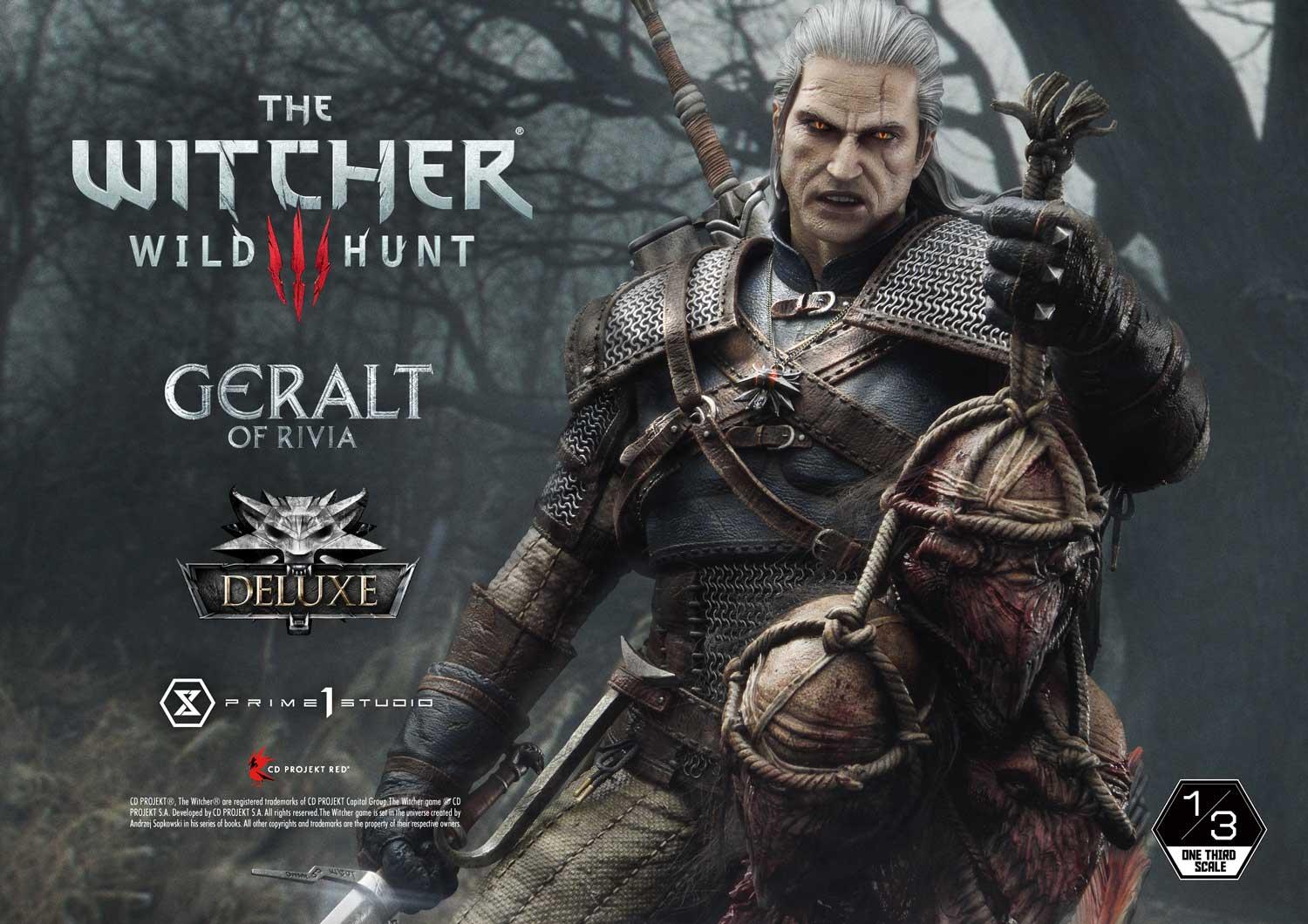 Museum Masterline The Witcher 3: Wild Hunt Geralt of Rivia Deluxe