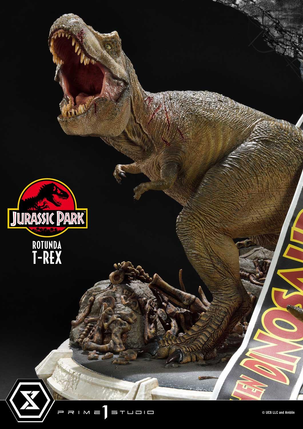 Statuette Rotunda T-Rex Jurassic Park Prime 1 Studio
