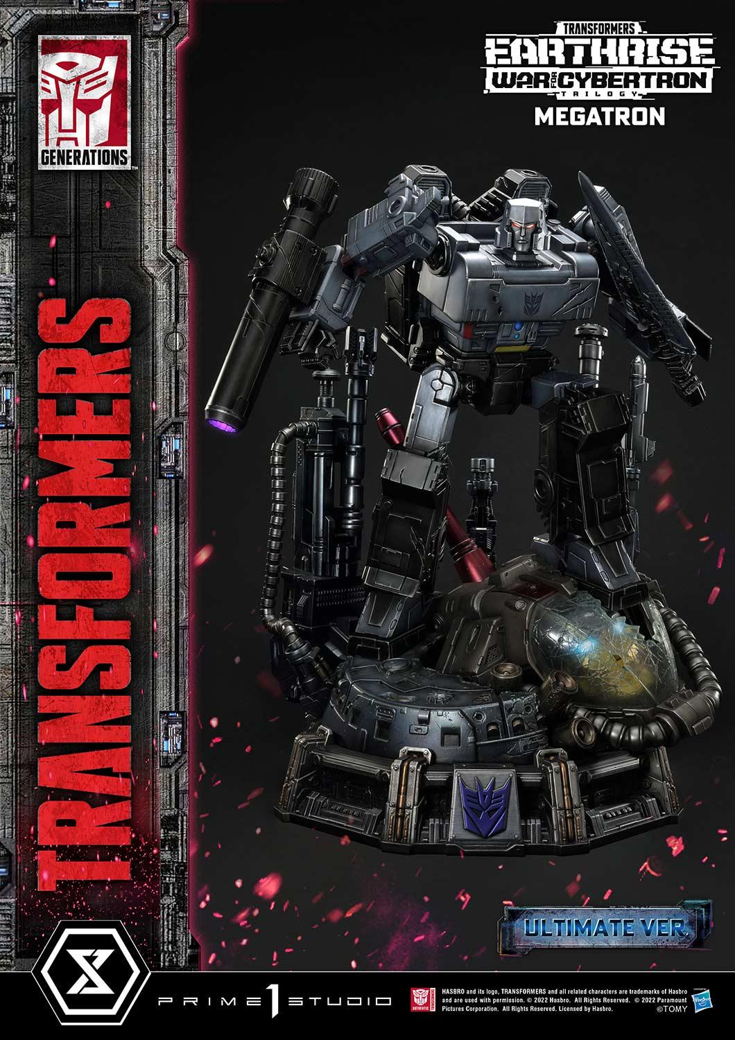 Premium Masterline Transformers War For Cybertron Megatron Ultimate