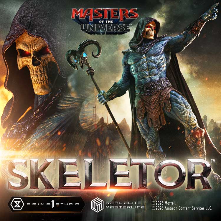 Real Elite Masterline Masters of the Universe (2026 Film) Skeletor Bonus Version