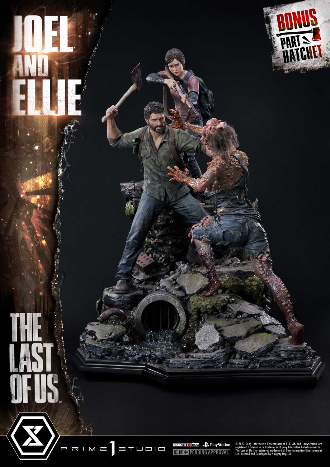 Pre-order YJStudios THE LAST OF US 2 ELLIE 1:1 BUST