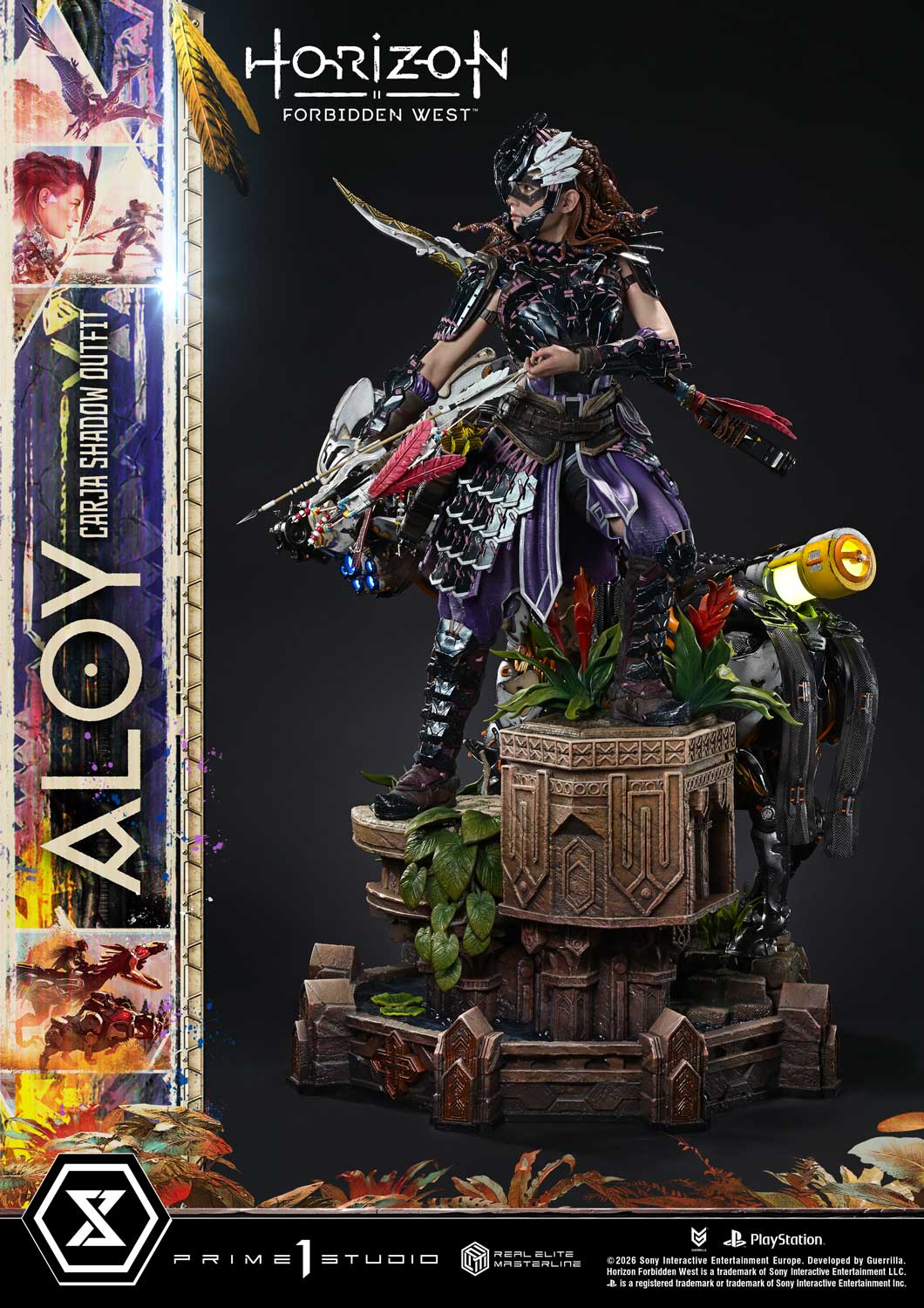 Real Elite Masterline Horizon Forbidden West Aloy Carja Shadow