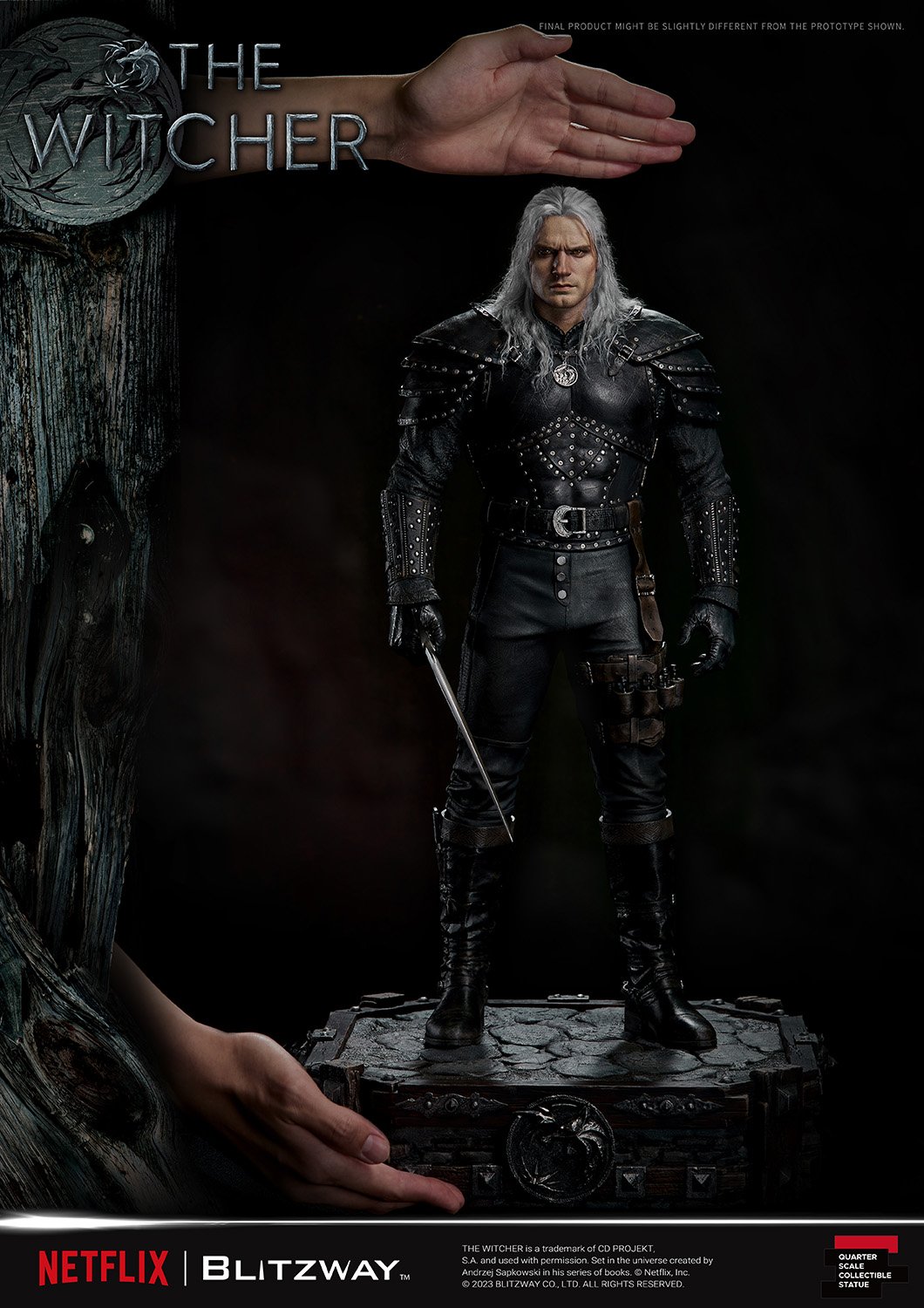 The Witcher - Geralt of Rivia (Henry Cavill) 1/3 Scale Statue - Spec  Fiction Shop