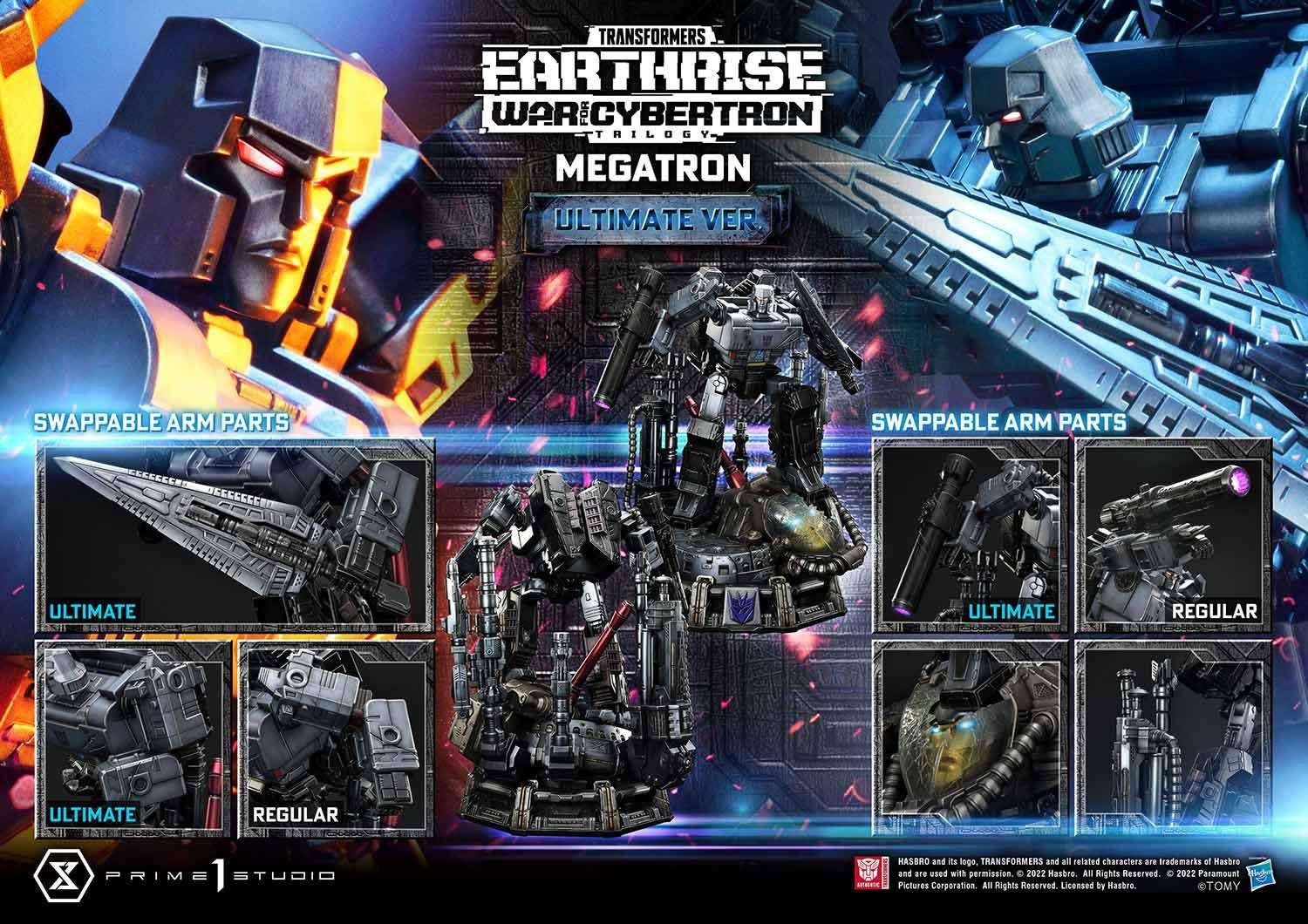 Premium Masterline Transformers War For Cybertron Megatron Ultimate