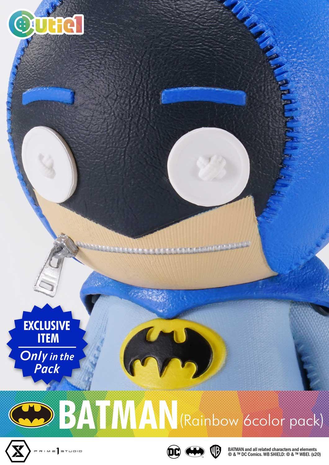 Cutie1 DC Batman Rainbow Six Colors Pack | | Prime 1 Studio