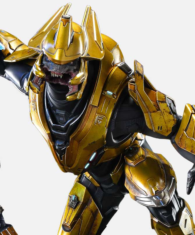 Ultimate Premium Masterline Halo: Campaign Evolved Elite Zealot & Grunt Minor: Covenant Assault Bonus Version