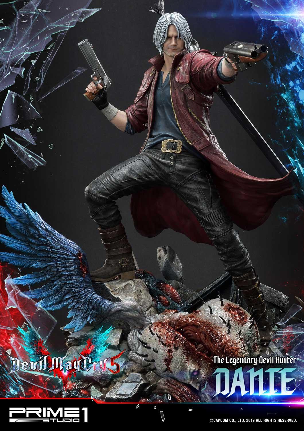 Devil May Cry 5 Statue 1/2 Dante Black Label 109 cm - +queespadas