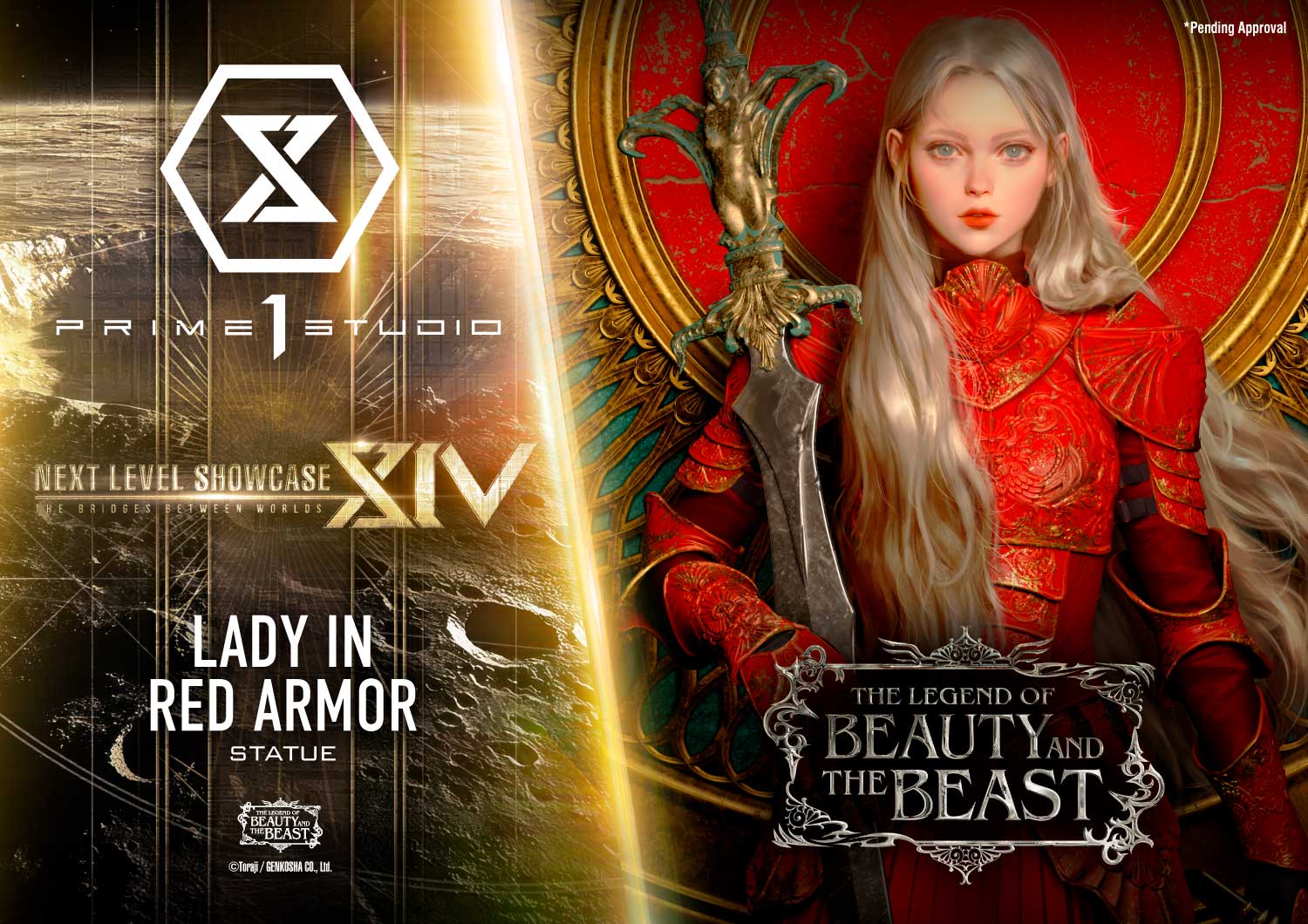 Nls Studio Lady in Red Armor | Coming Soon | Prime 1 Studio