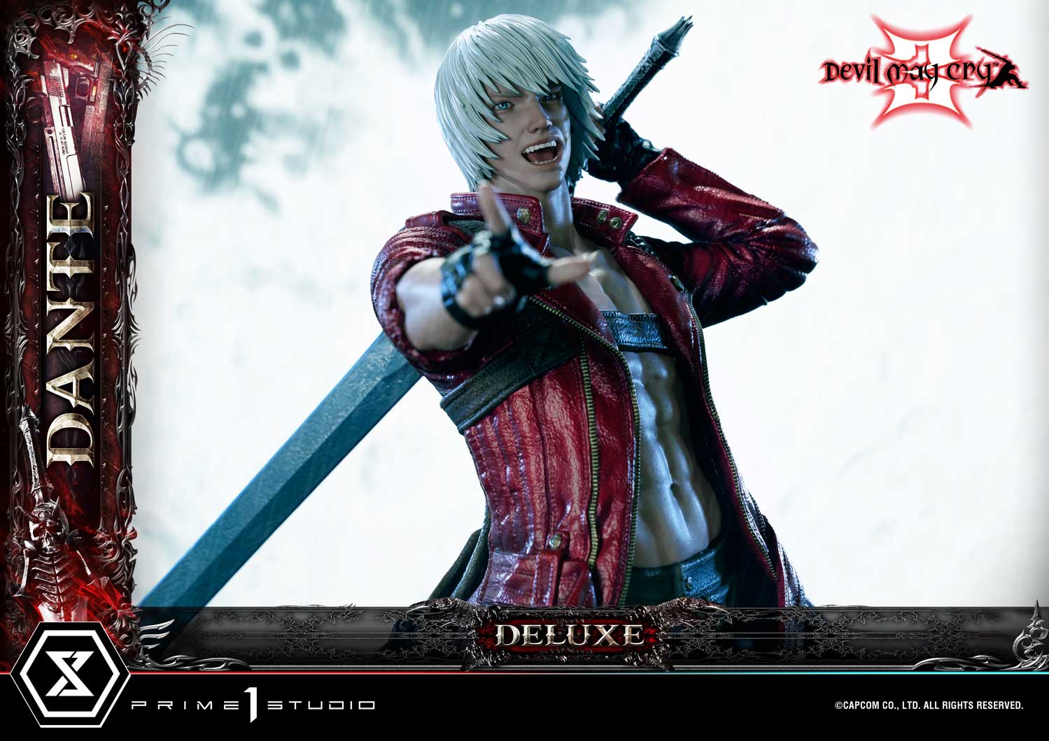 1/4 Quarter Scale Statue: Dante Deluxe Version Devil May Cry 3 Ultimate  Premium Masterline Series 1/4 Statue by Prime 1 Studio