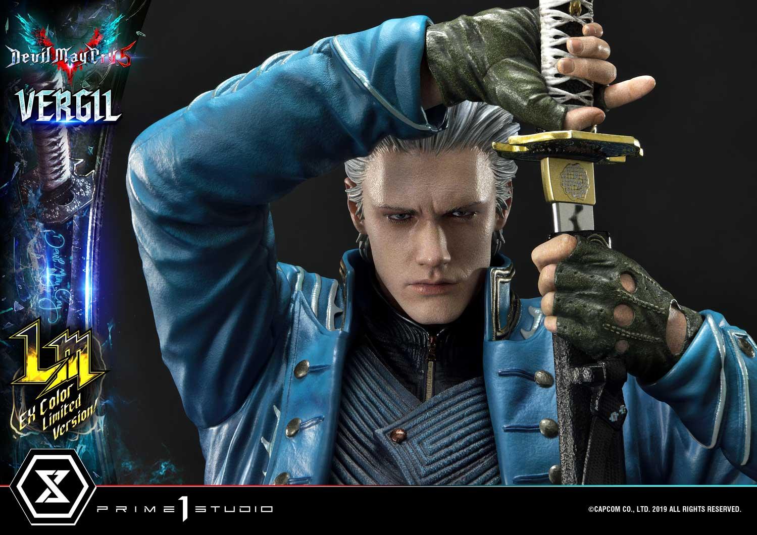 1/4 Quarter Scale Statue: Vergil Devil May Cry 4 Premium Statue by