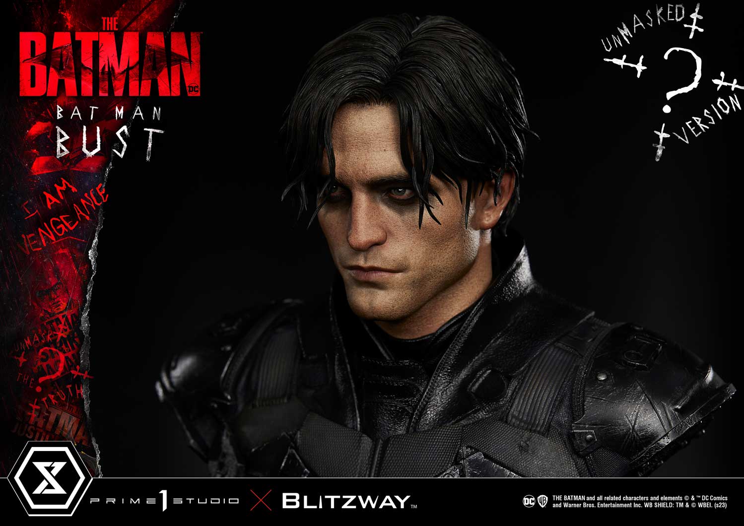 Premium Bust The Batman (Film) The Batman Unmasked | | Prime 1 Studio