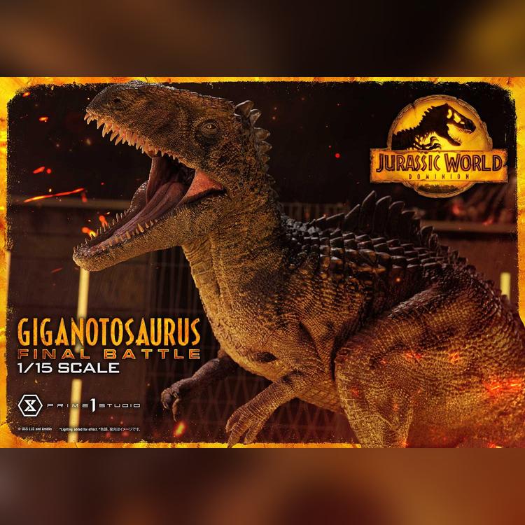 Giganotosaurus vs. T. Rex: a big dinosaur battle