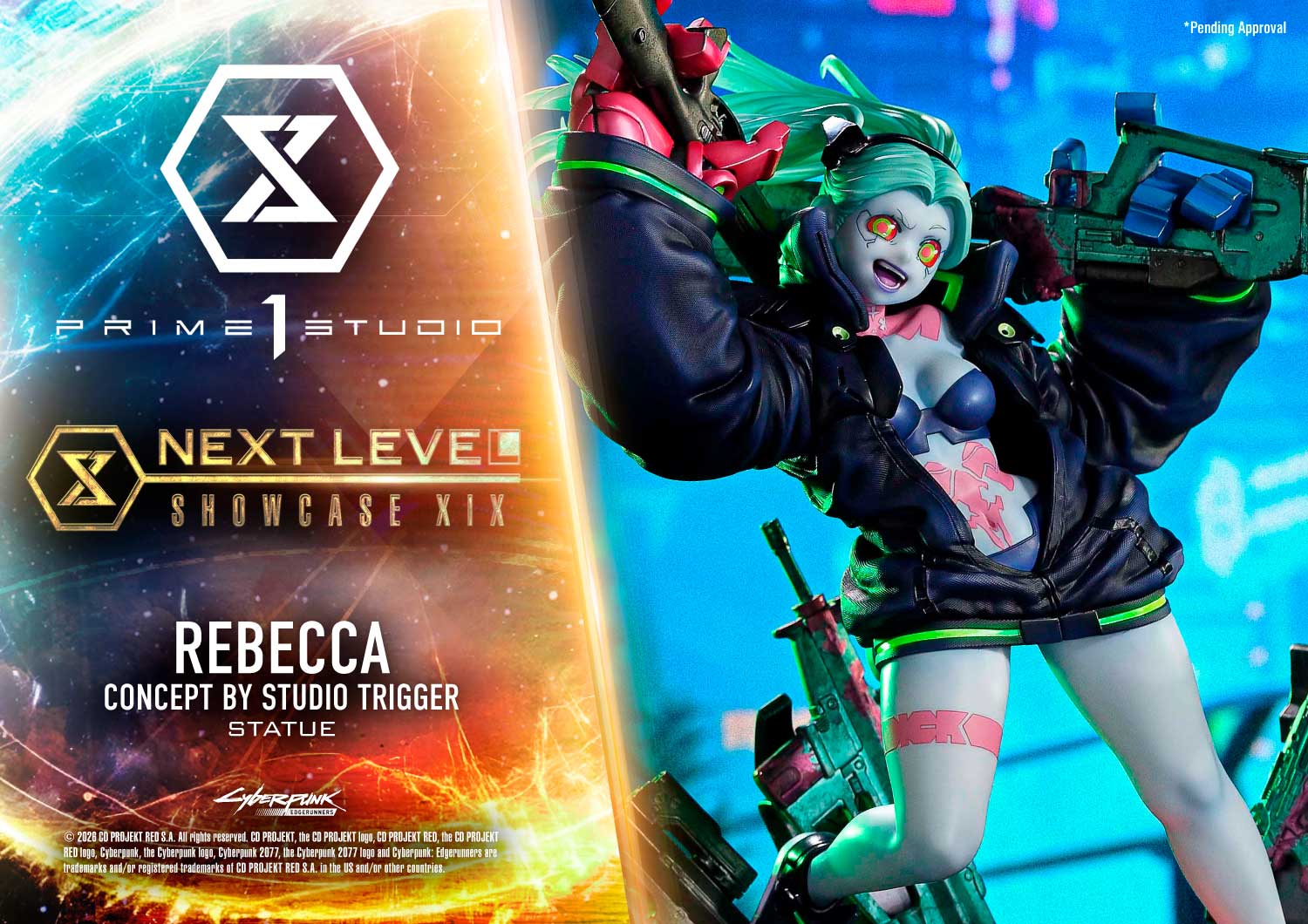 Cyberpunk: Edgerunners Rebecca "Concept by Studio TRIGGER"