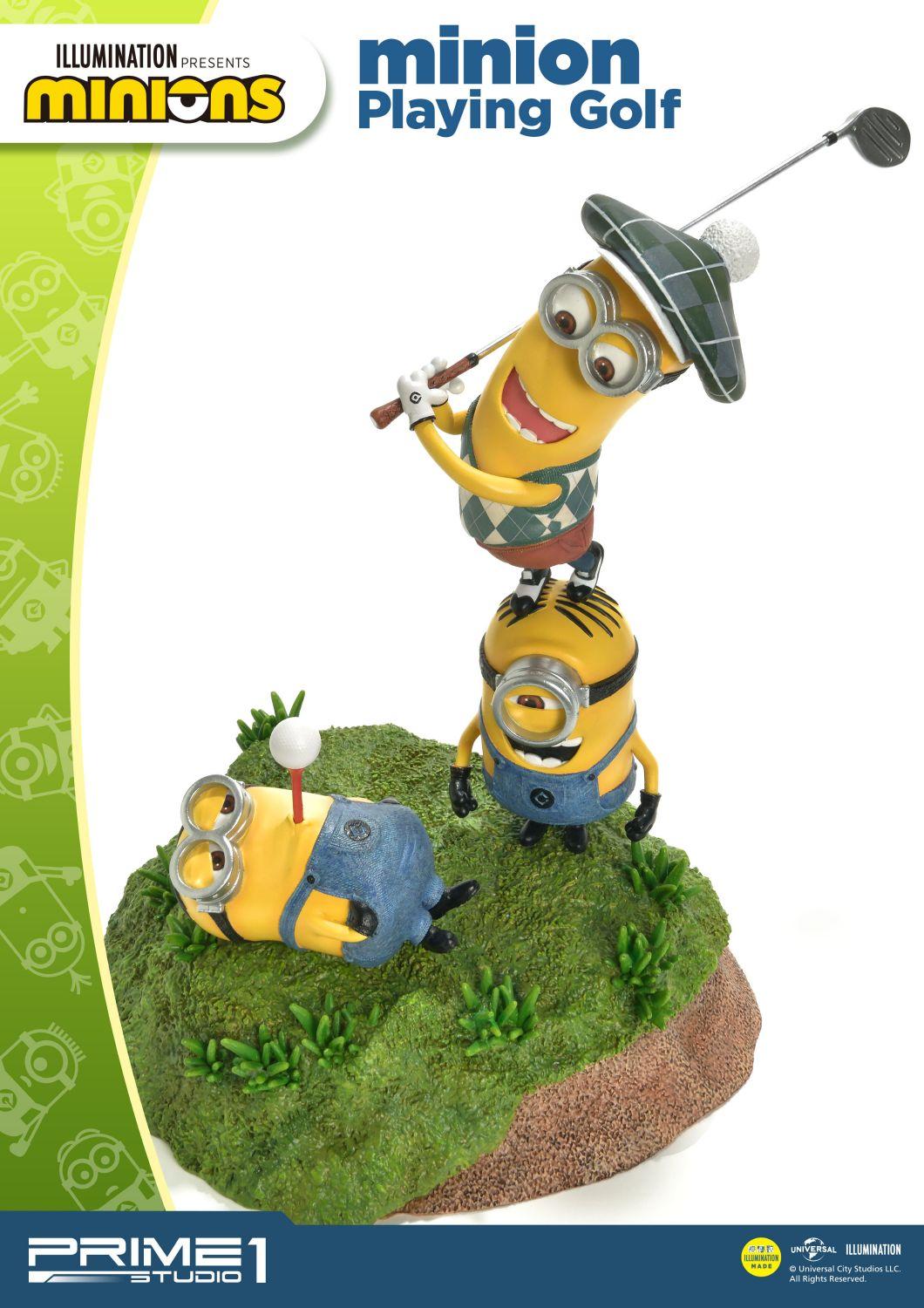 Prime Collectible Figures Minion Playing Golf Prime 1 Studio