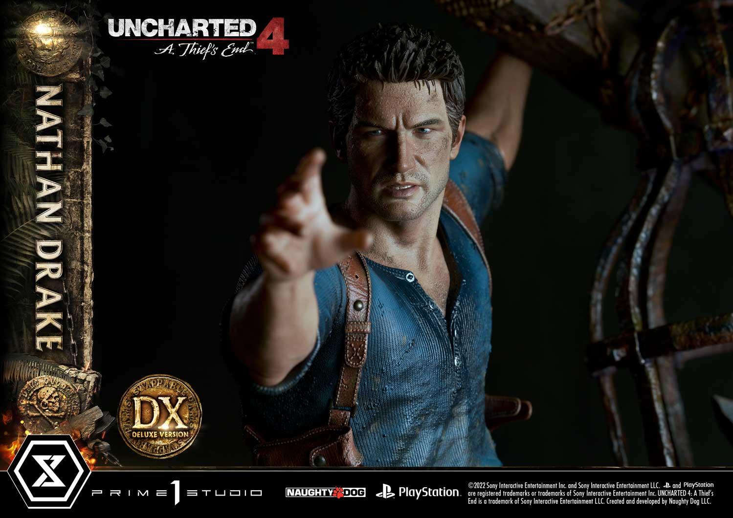 1/4 ULTIMATE PREMIUM MASTERLINE UNCHARTED 4: A THIEF'S END NATHAN DRAKE DX  VERSION