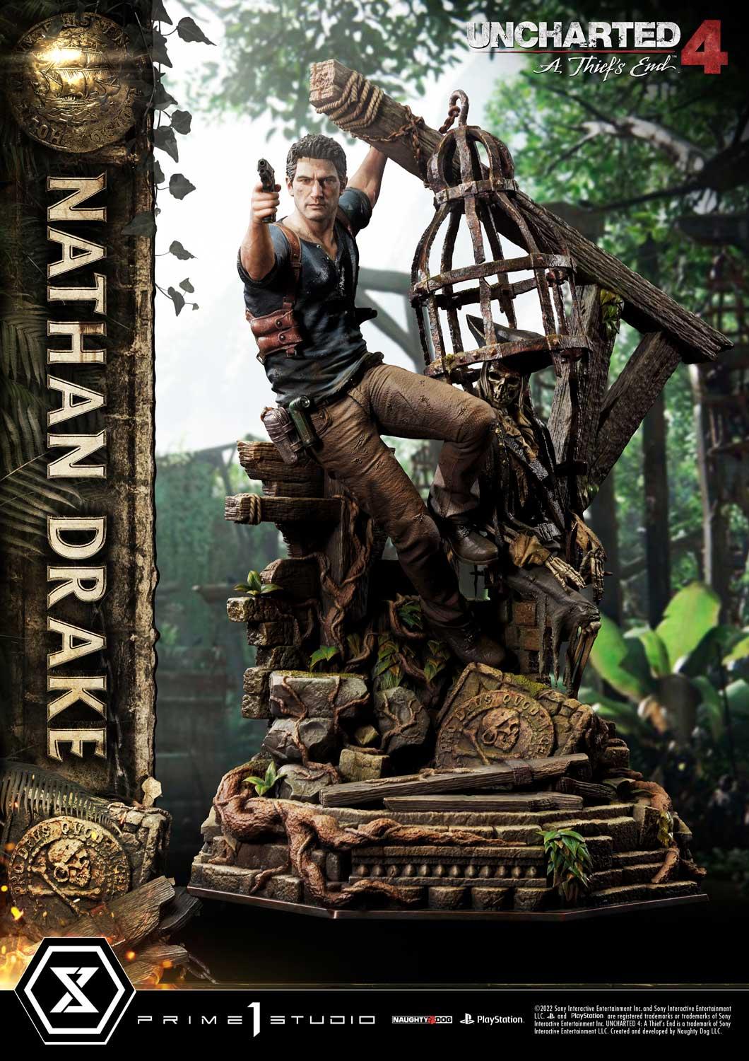 Uncharted 4: A Thief's End - Nathan Drake Statue by Prime 1 Studio