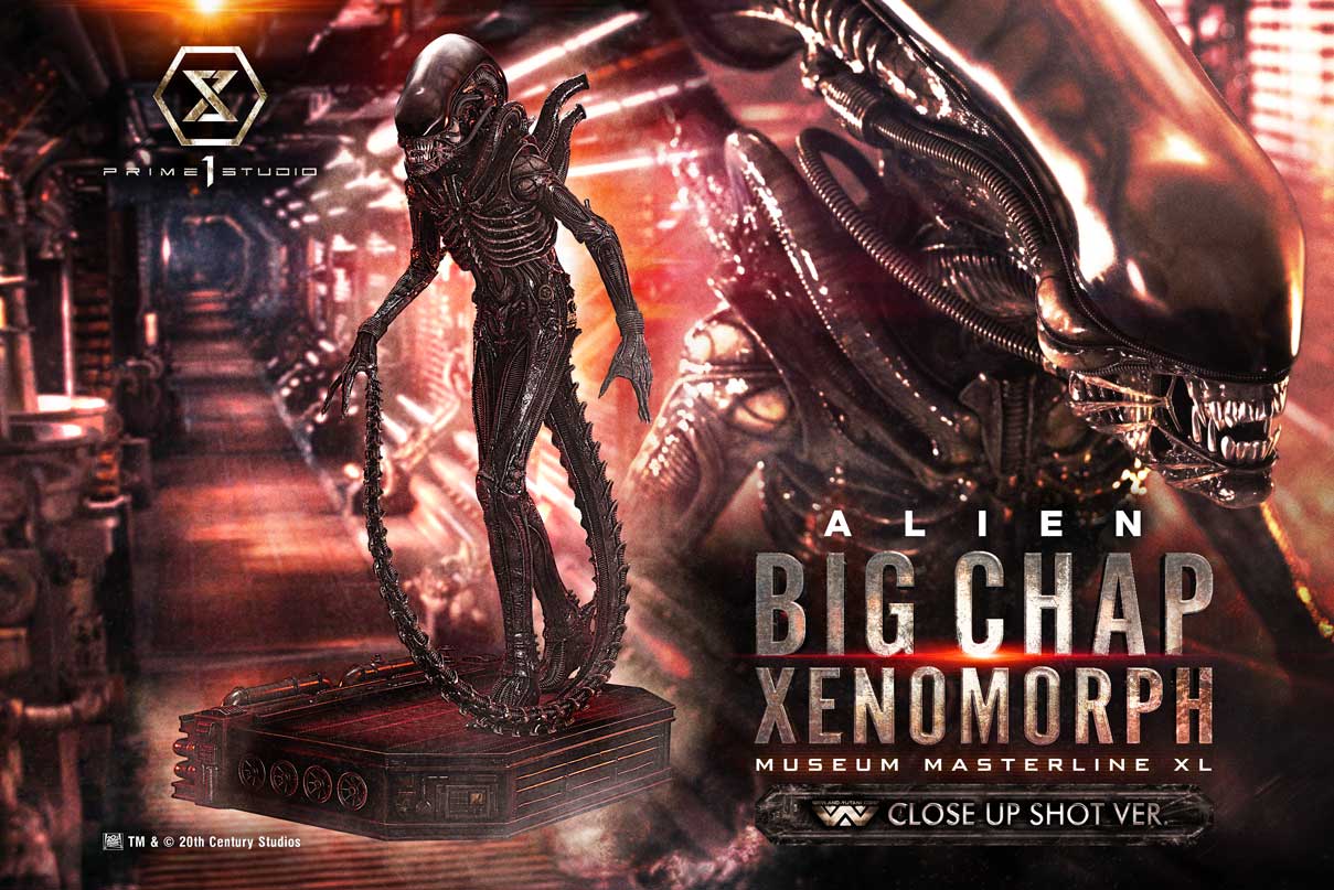 Museum Masterline XL Alien (Film) Big Chap Xenomorph Close Up Shot Ver.