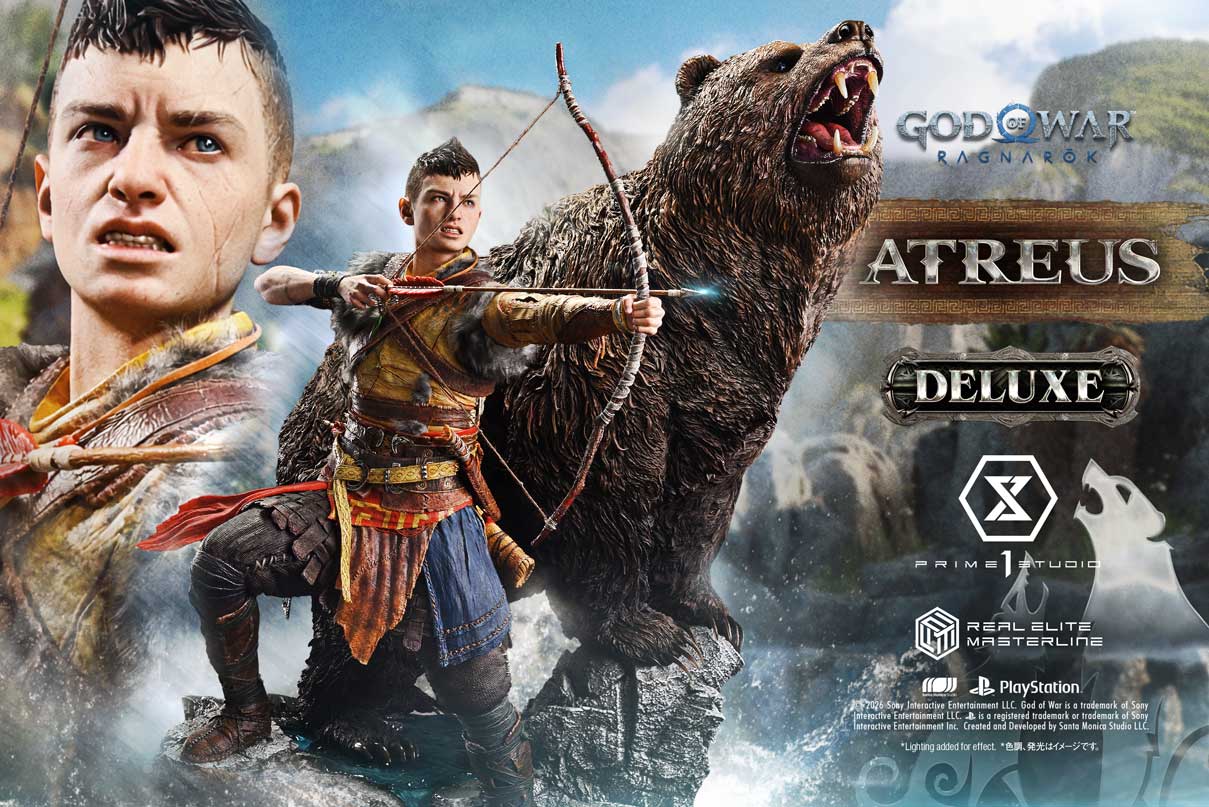 Real Elite Masterline God of War: Ragnarok Atreus DX Bonus Version