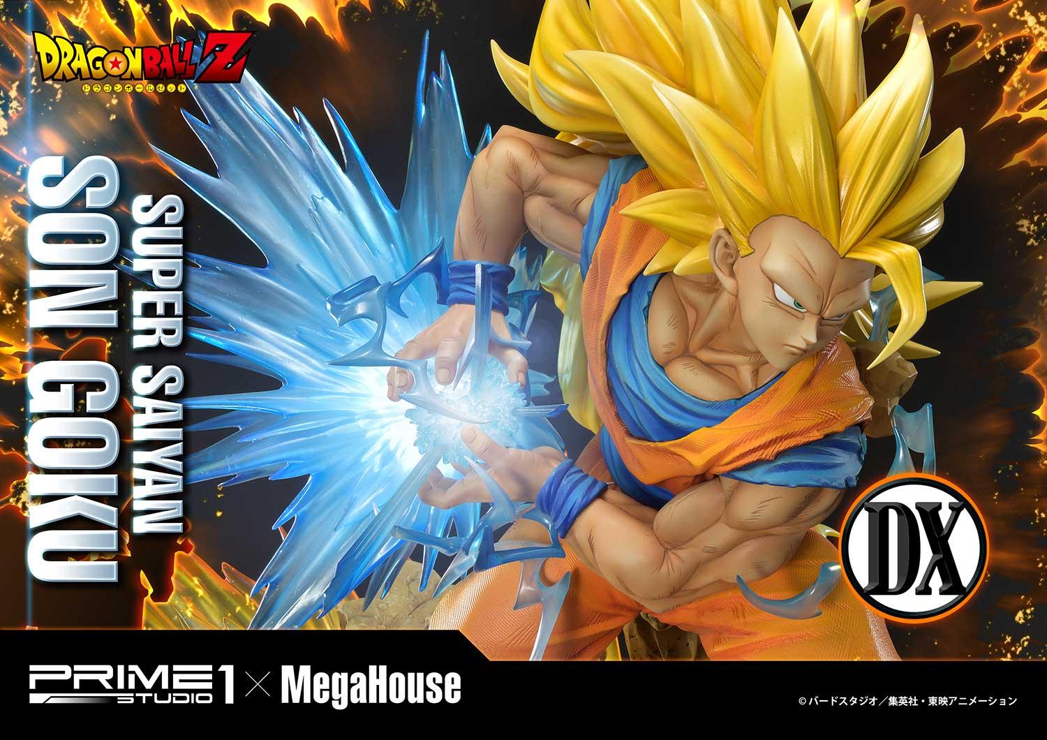 Mega Premium Masterline Dragon Ball Z Super Saiyan Son Goku Deluxe Version