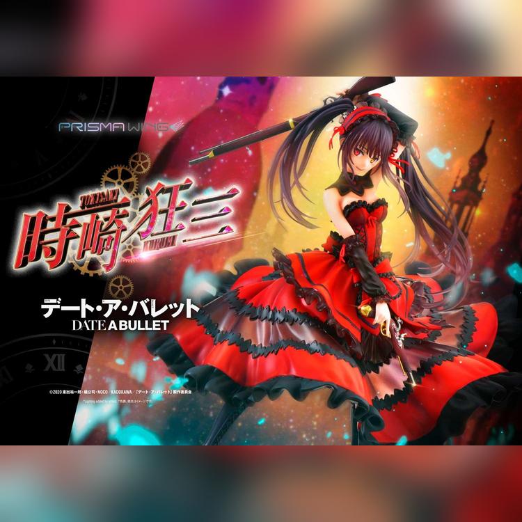 Anime DATE A LIVE Tokisaki Kurumi 1/4 Scale PVC Figures Model Statue  Collectible