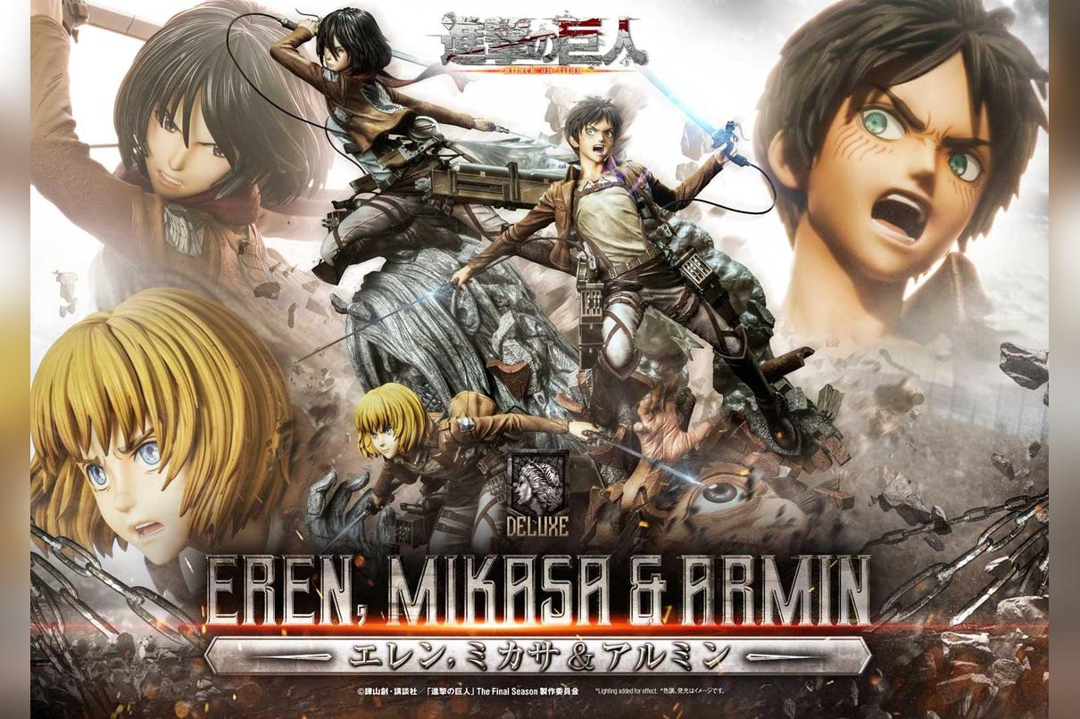 Attack on Titan Final Season Part 2 Trailer Stars Eren, Mikasa and Armin