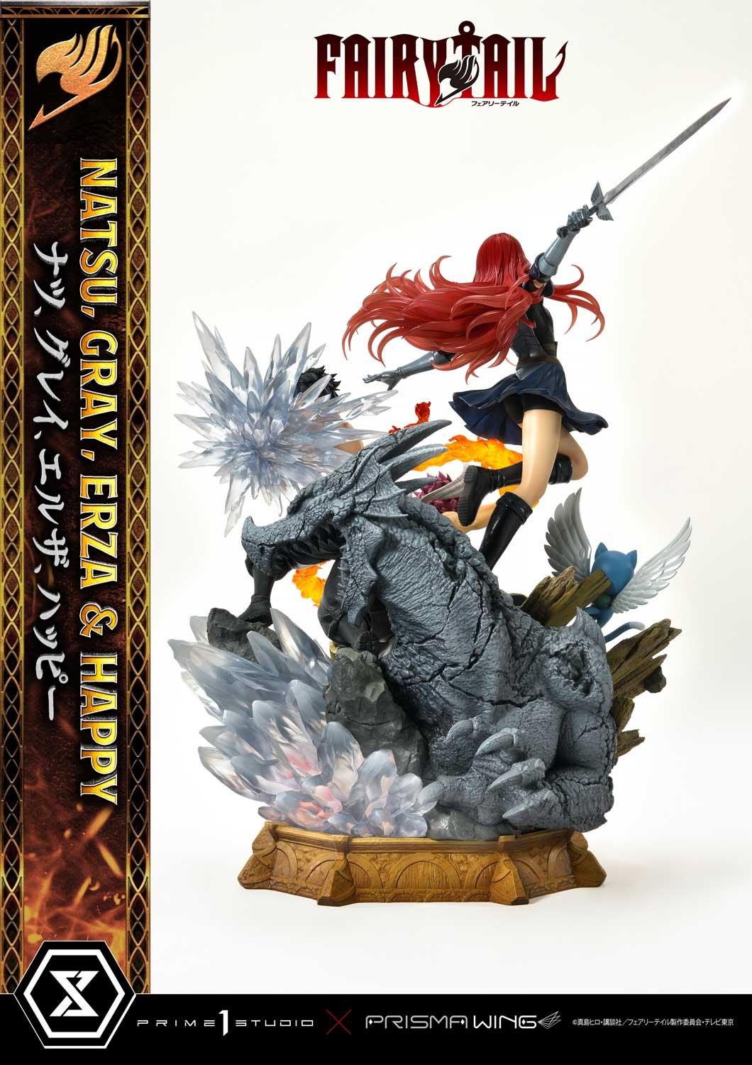 Fairy tail Reveil Manga Led 7 Couleur Thermomètre veilleuse déco natsu lucy