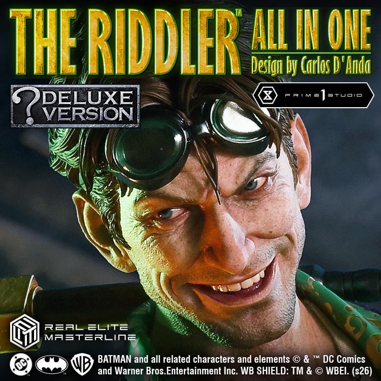 Real Elite Masterline Batman (Comics) The Riddler All In One (Design by Carlos D'Anda) DX Bonus Version