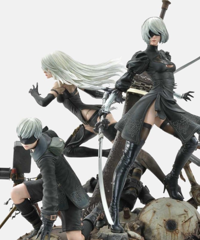 Masterline NieR Automata 2B Figure Teased - Siliconera