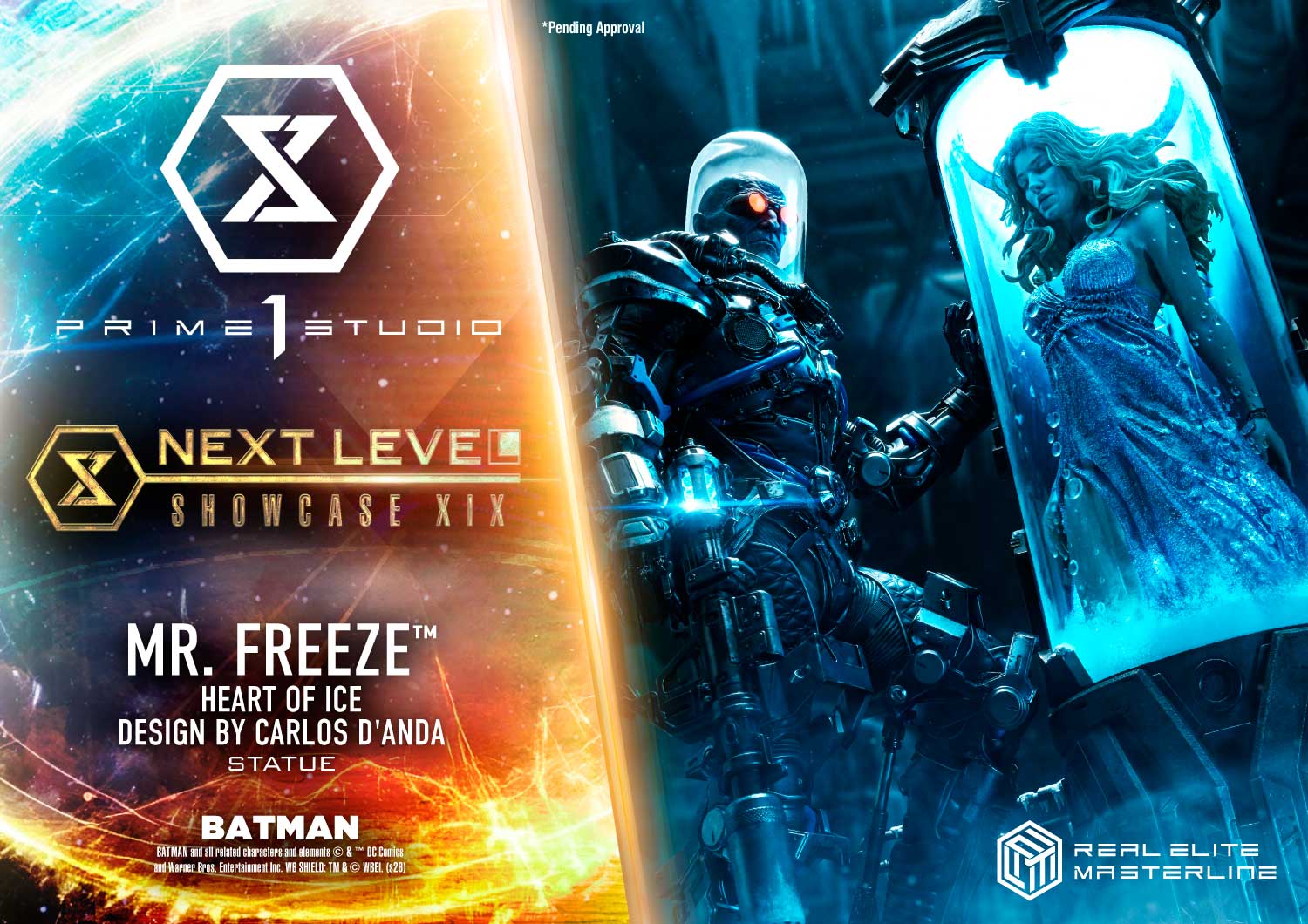 Batman (Comics) Mr. Freeze Heart of Ice (Design by Carlos D'Anda)