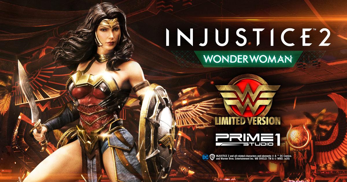 Premium Masterline Injustice 2 Wonder Woman Limited Version