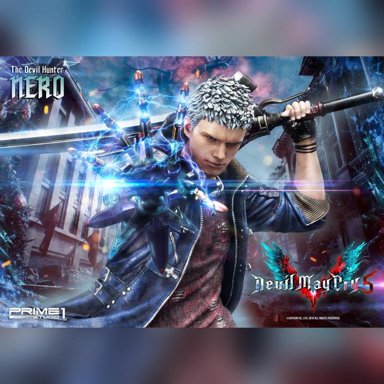 Devil May Cry 5 Nero EX Color Version Ultimate Premium Masterline 1:4 Scale  Statue