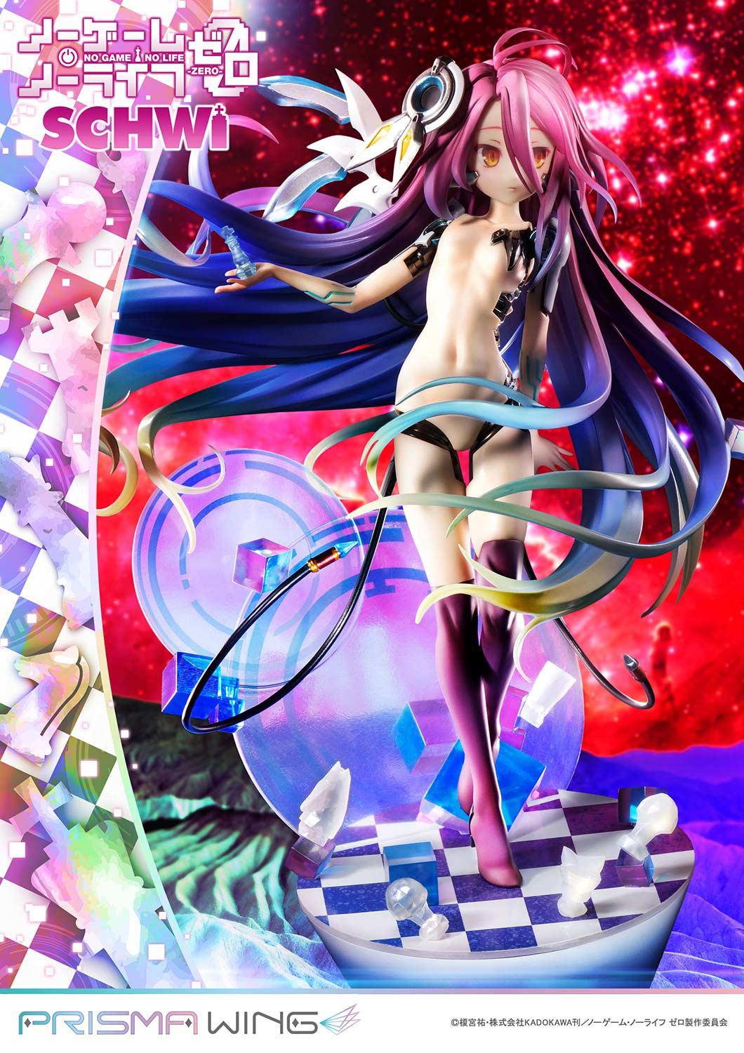 Shiro & Schwi No Game No Life Zero Figure